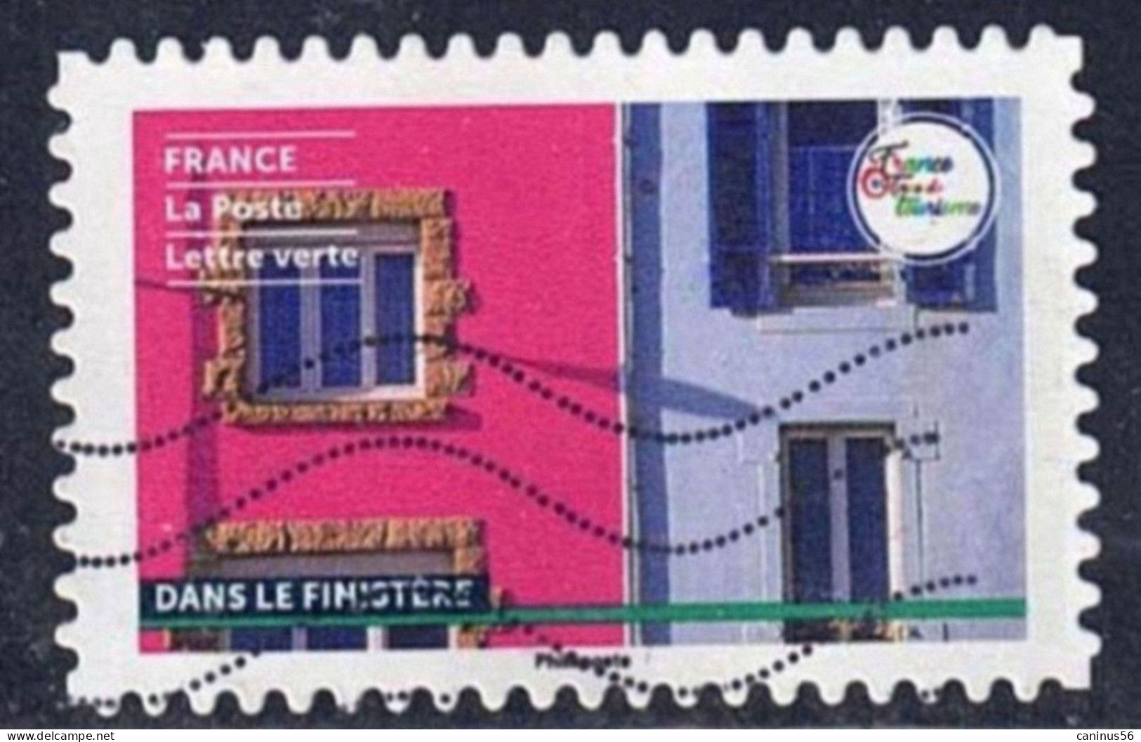2022 Yt AA 2172 (o) France Terre De Tourisme - Habitats Typiques Dans Le Finistère - Used Stamps