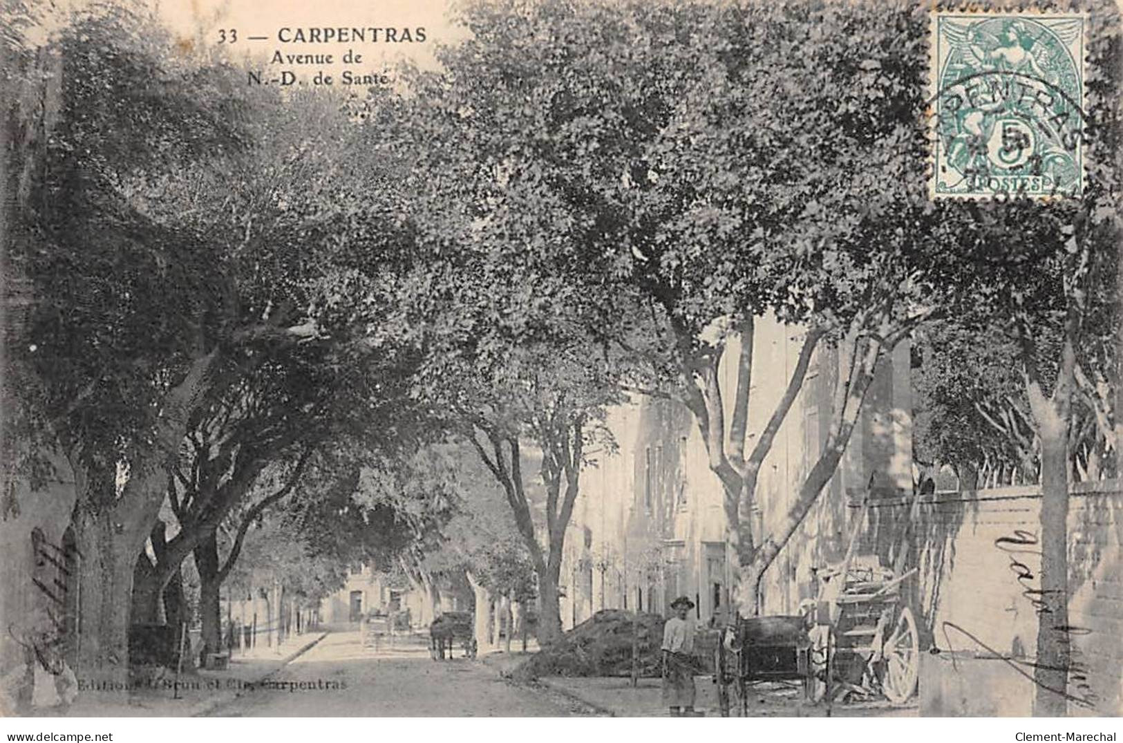 CARPENTRAS - Avenue De N. D. De Santé - Très Bon état - Carpentras