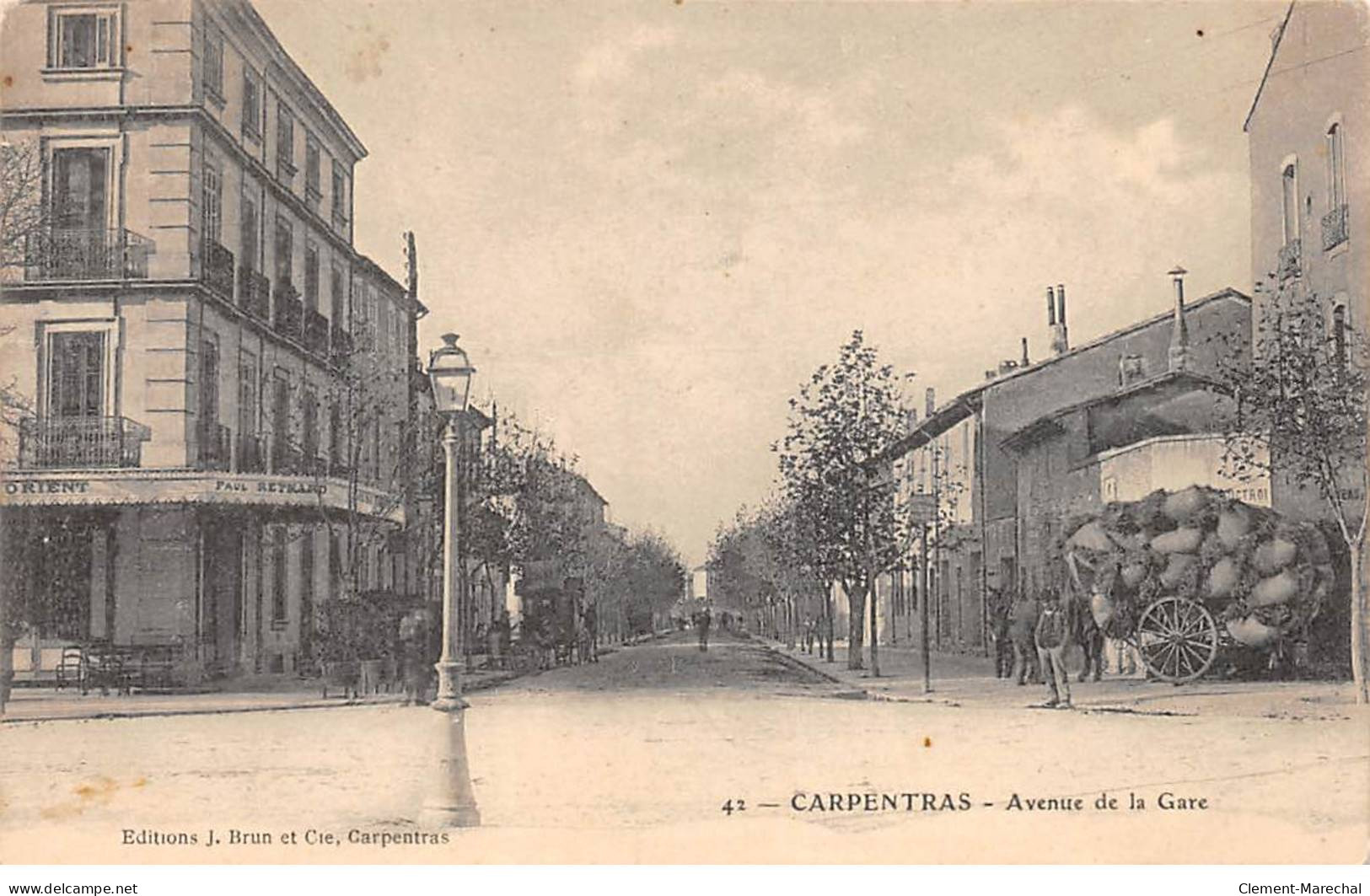 CARPENTRAS - Avenue De La Gare - Très Bon état - Carpentras