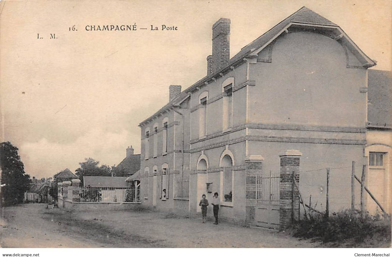CHAMPAGNE - La Poste - Très Bon état - Andere & Zonder Classificatie