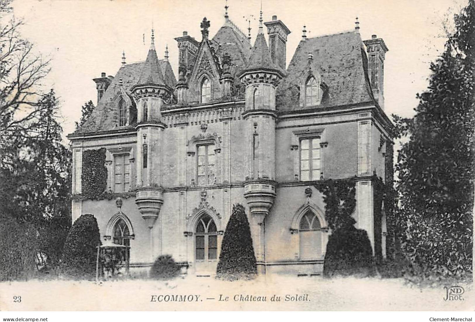 ECOMMOY - Le Château Du Soleil - état - Ecommoy