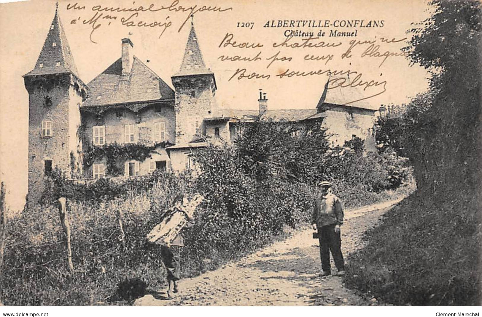 ALBERTVILLE CONFLANS - Château De Manuel - Très Bon état - Albertville