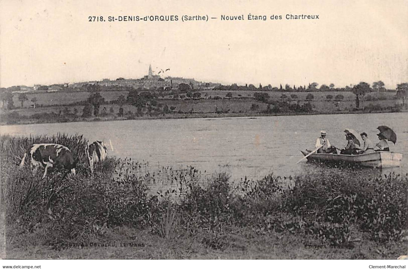 SAINT DENIS D'ORQUES -Nouvel Etang Des Chartreux - état - Autres & Non Classés