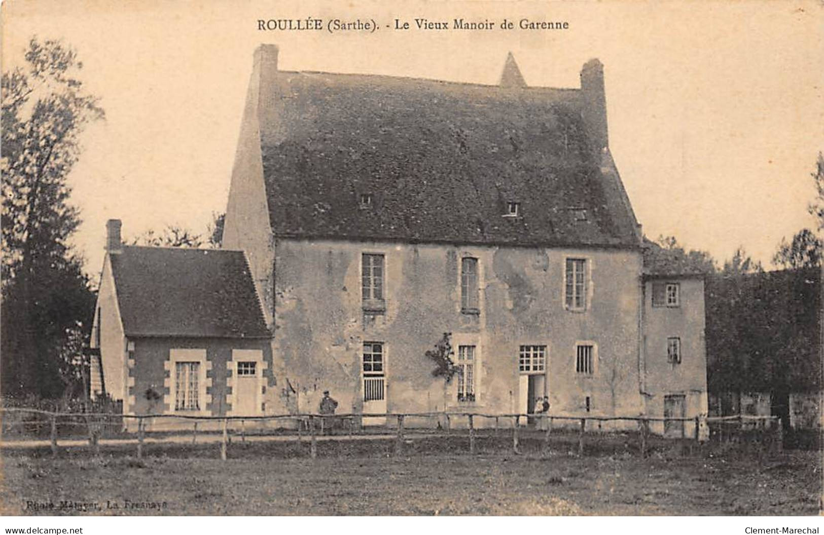ROULLEE - Le Vieux Manoir De Garenne - Très Bon état - Autres & Non Classés
