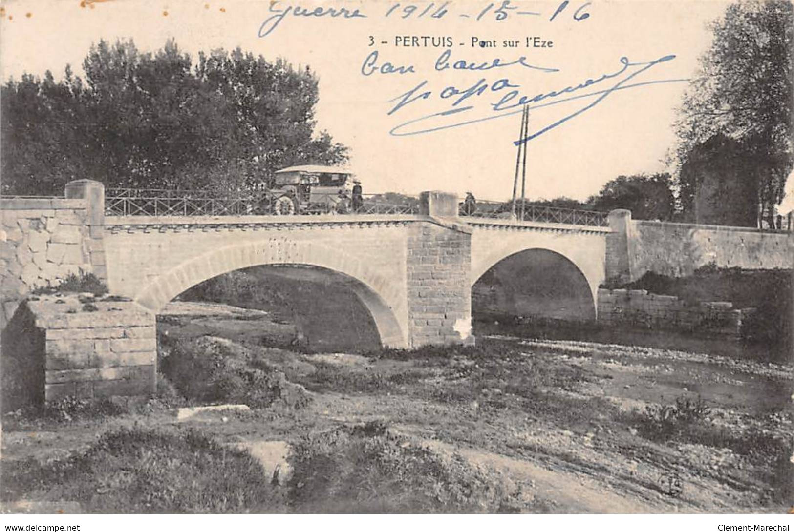 PERTUIS - Pont Sur L'Eze - Très Bon état - Pertuis