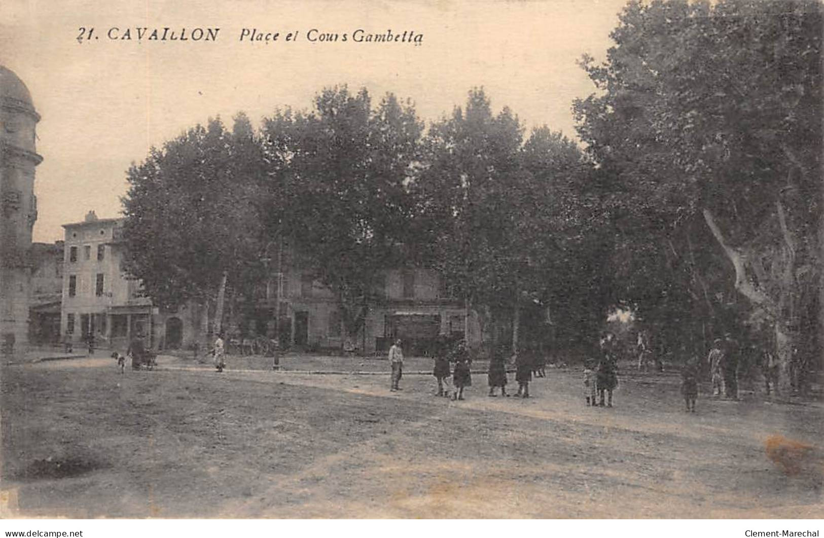 CAVAILLON - Place Et Cours Gambetta - Très Bon état - Cavaillon