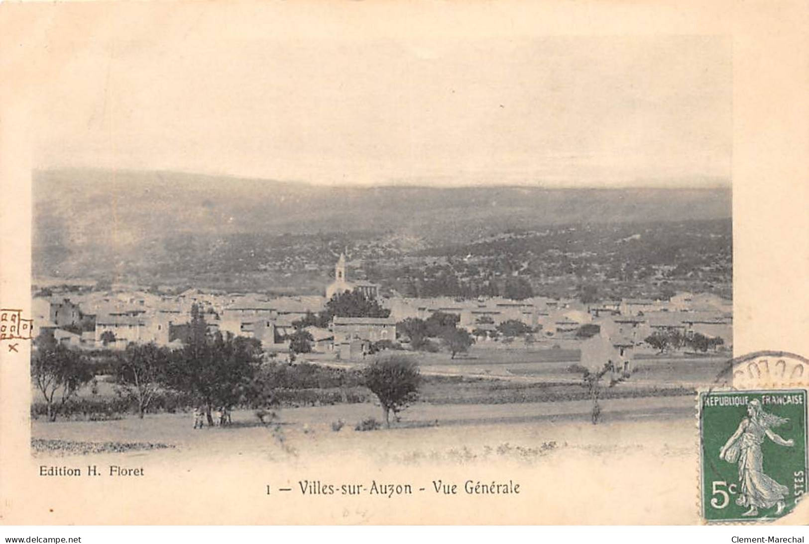 VILLES SUR AUZON - Vue Générale - état - Autres & Non Classés