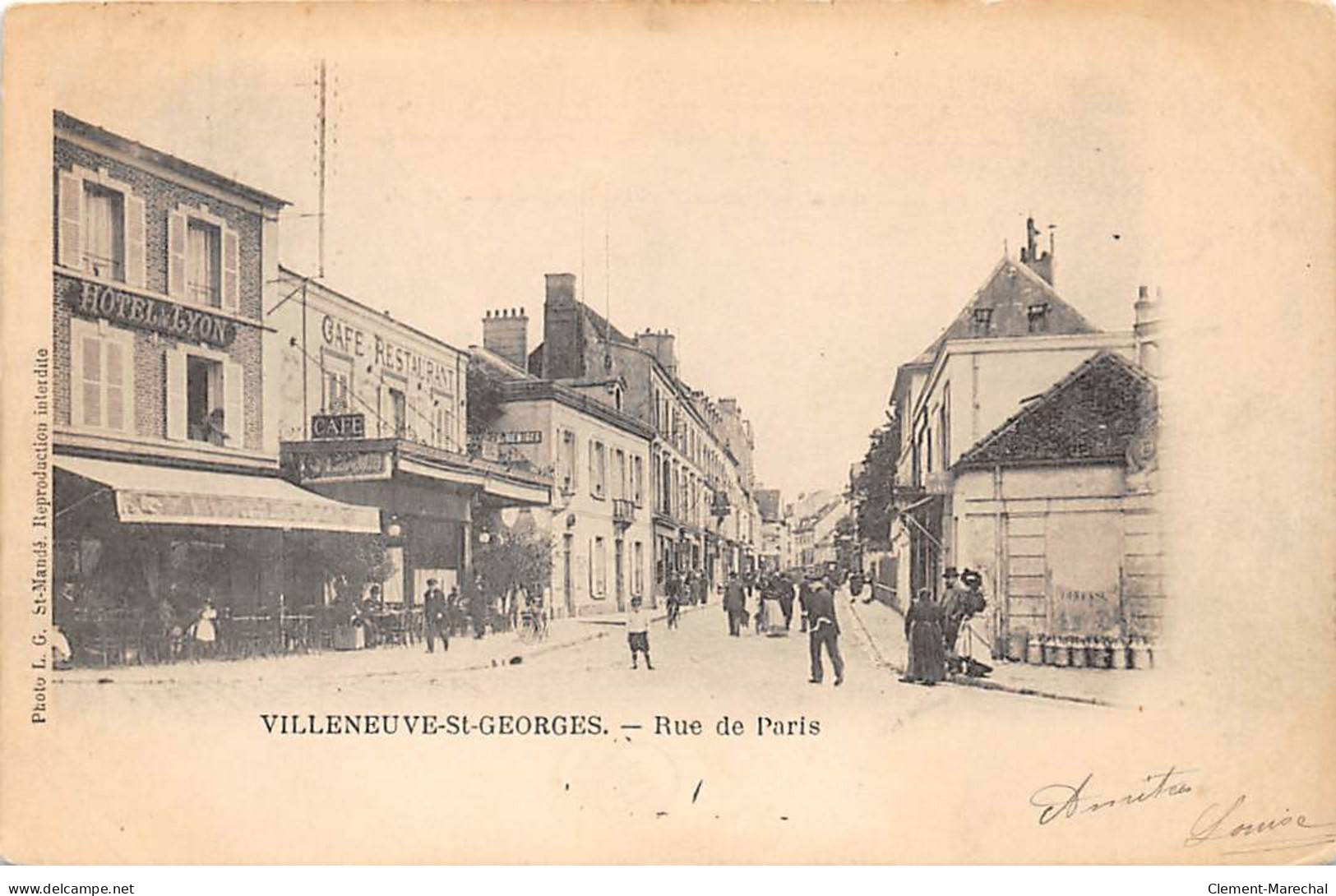 VILLENEUVE SAINT GEORGES - Rue De Paris - Très Bon état - Villeneuve Saint Georges