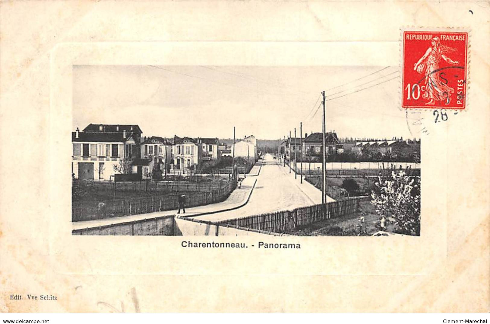 CHARENTONNEAU - Panorama - état - Other & Unclassified