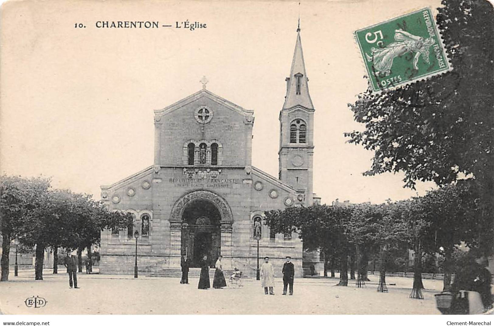 CHARENTON - L'Eglise - état - Charenton Le Pont