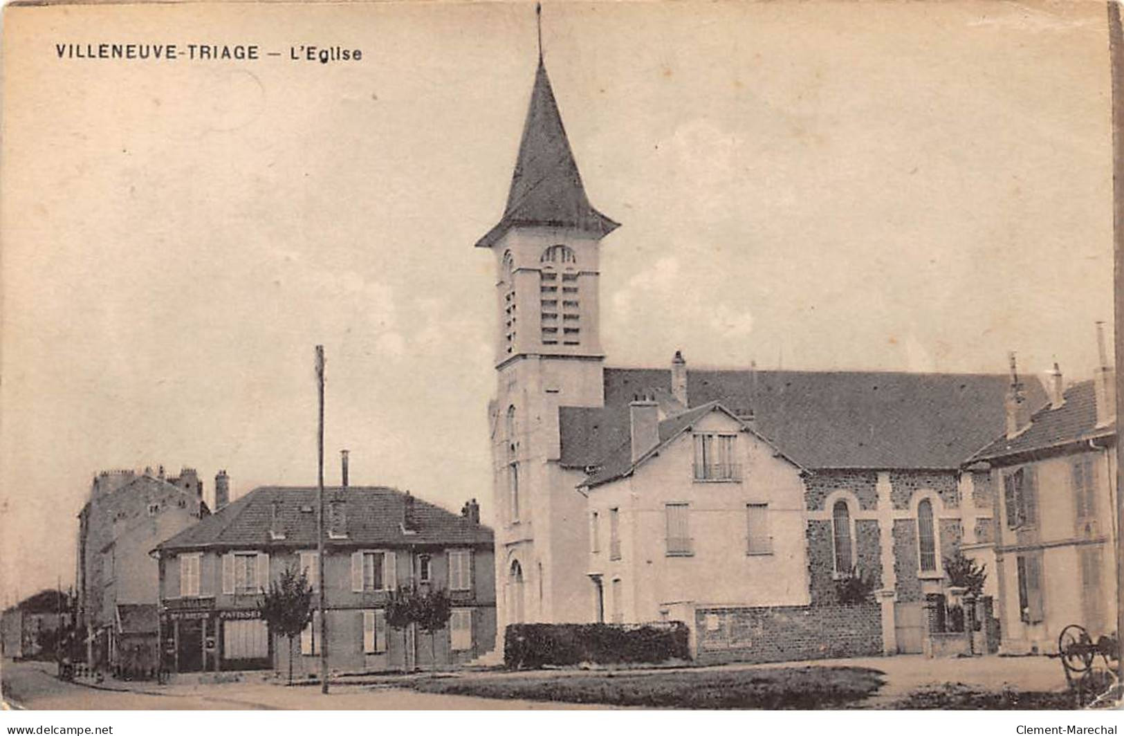 VILLENEUVE TRIAGE - L'Eglise - Très Bon état - Otros & Sin Clasificación