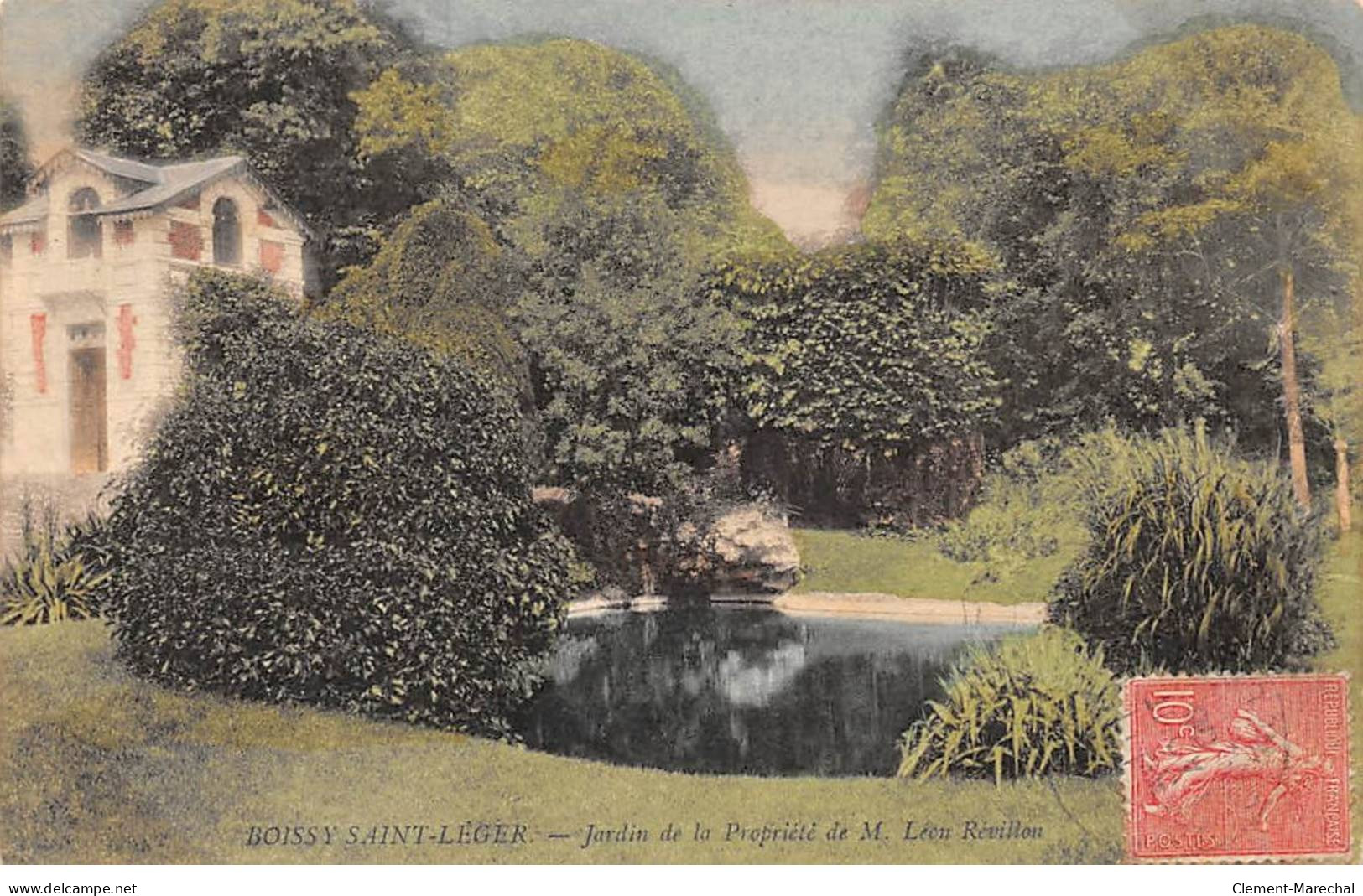 BOISSY SAINT LEGER - Jardin De La Propriété De M. Léon Révillon - Très Bon état - Boissy Saint Leger