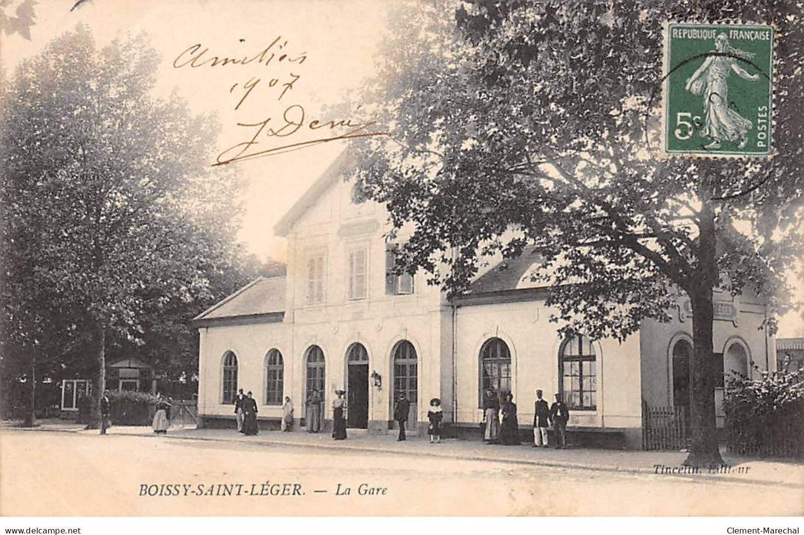 BOISSY SAINT LEGER - La Gare - Très Bon état - Boissy Saint Leger