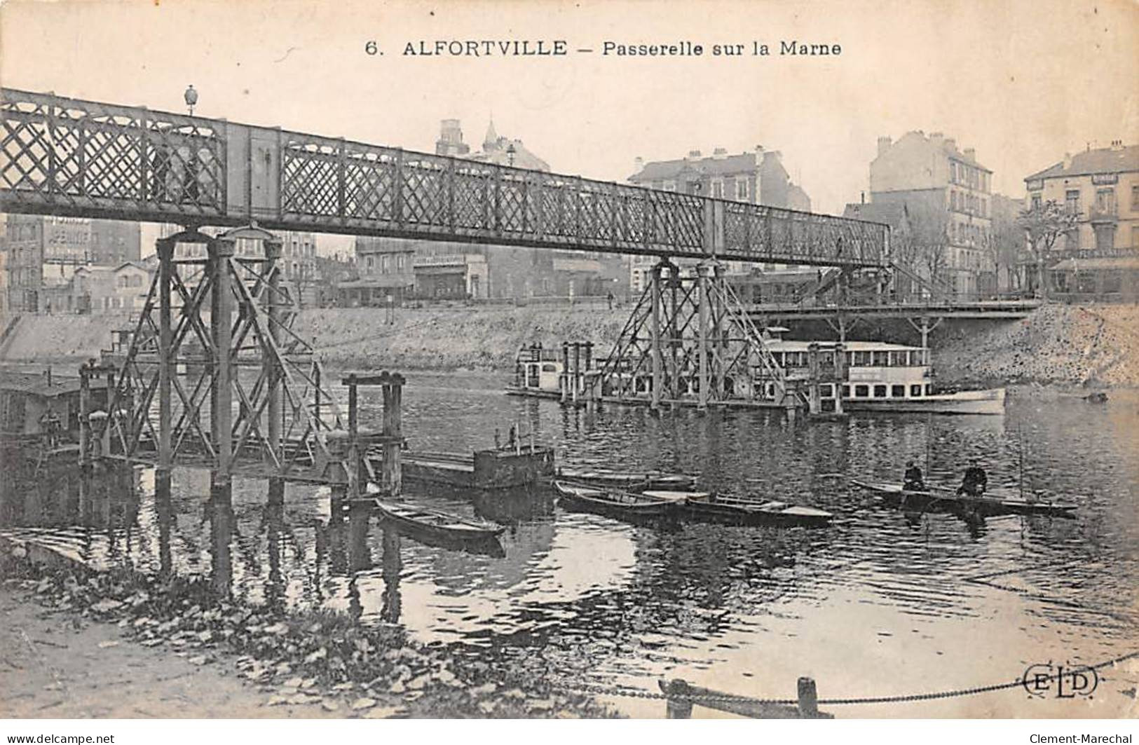 ALFORTVILLE - Passerelle Sur La Marne - état - Alfortville
