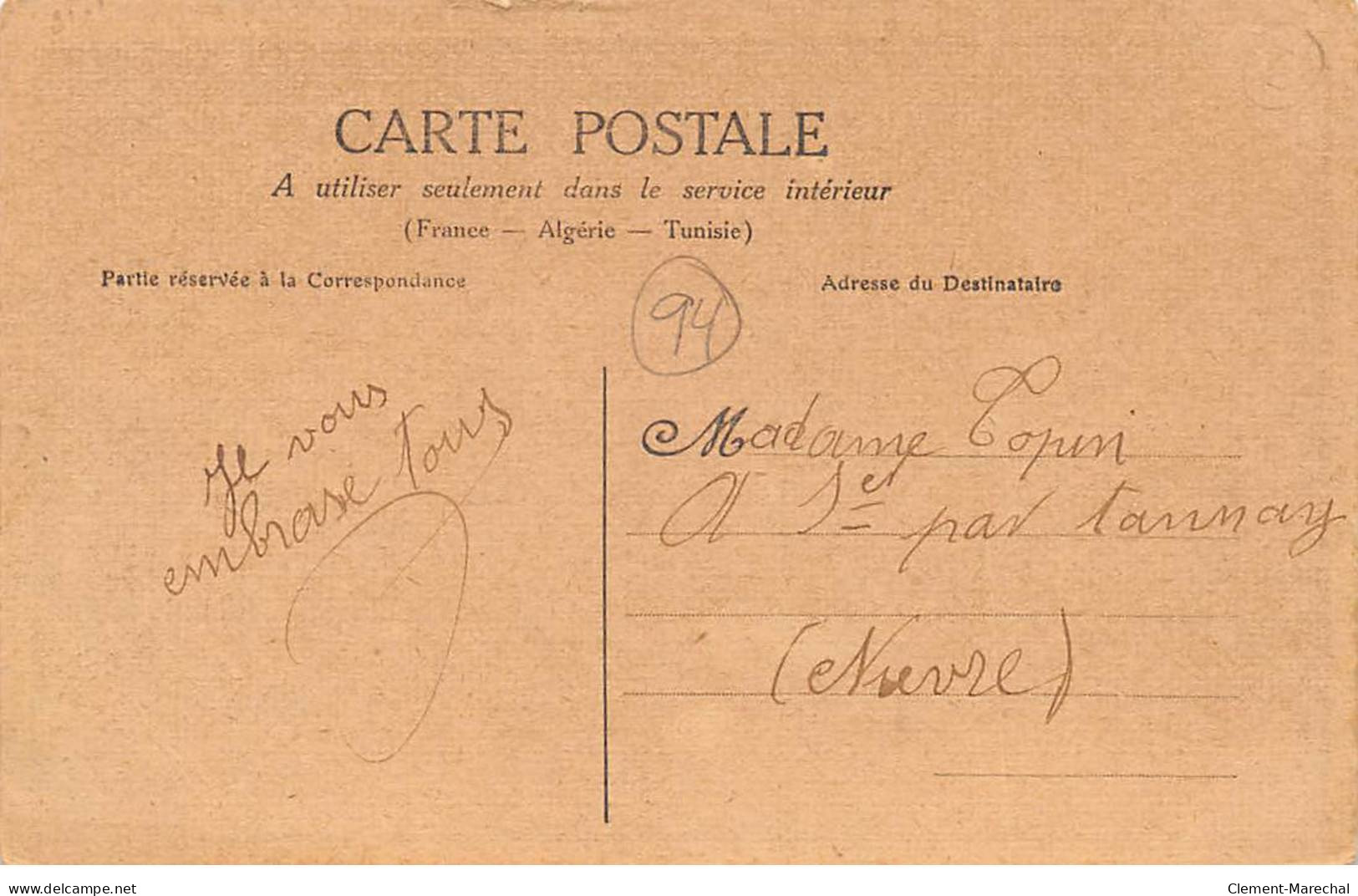 IVRY - Janvier 1910 - Sauvetage Des Habitants - M. Coutant, Député Porté à Dos D'homme - état - Ivry Sur Seine