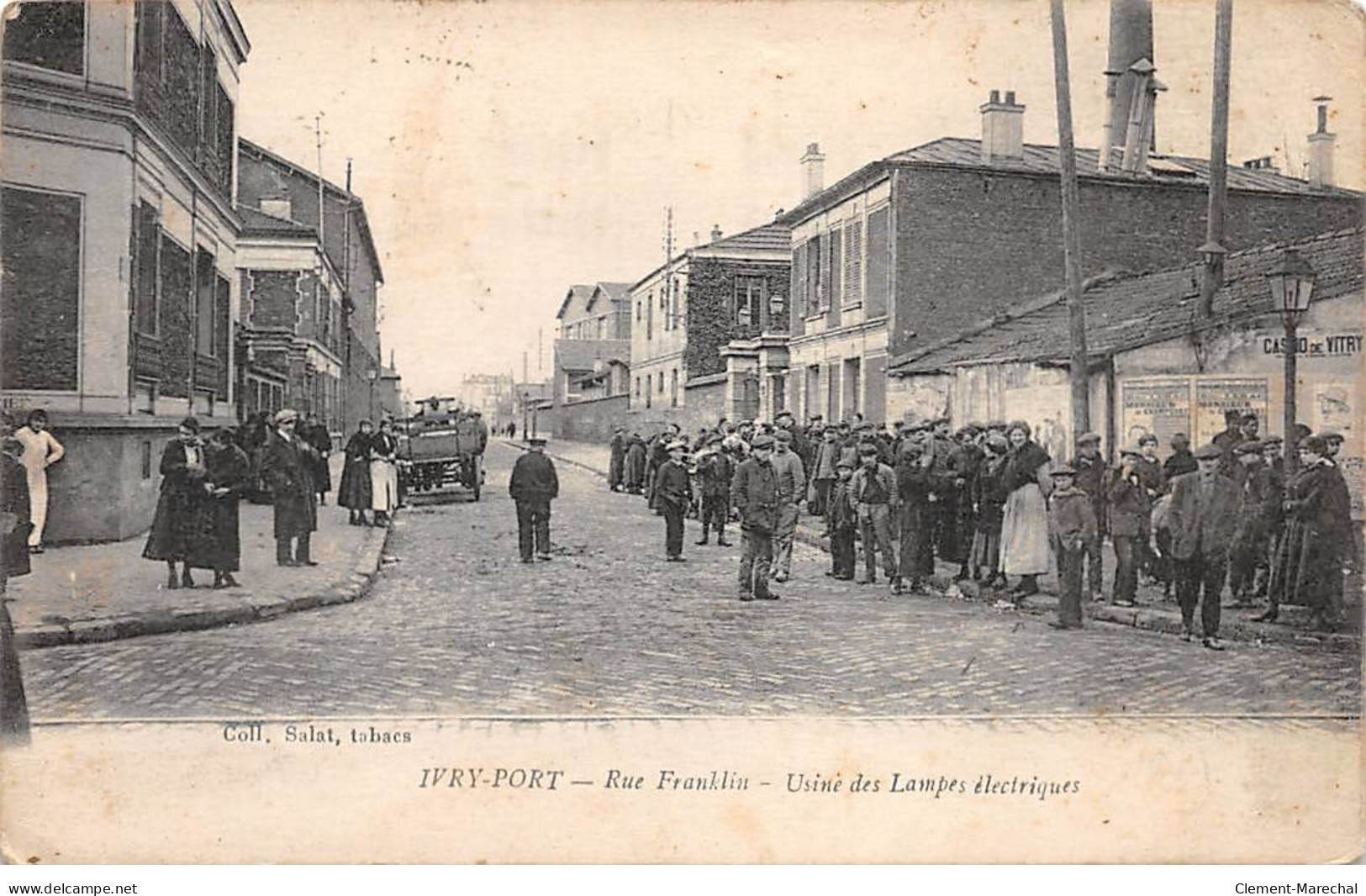 IVRY PORT - Rue Franklin - Usine Des Lampes Electriques - état - Ivry Sur Seine