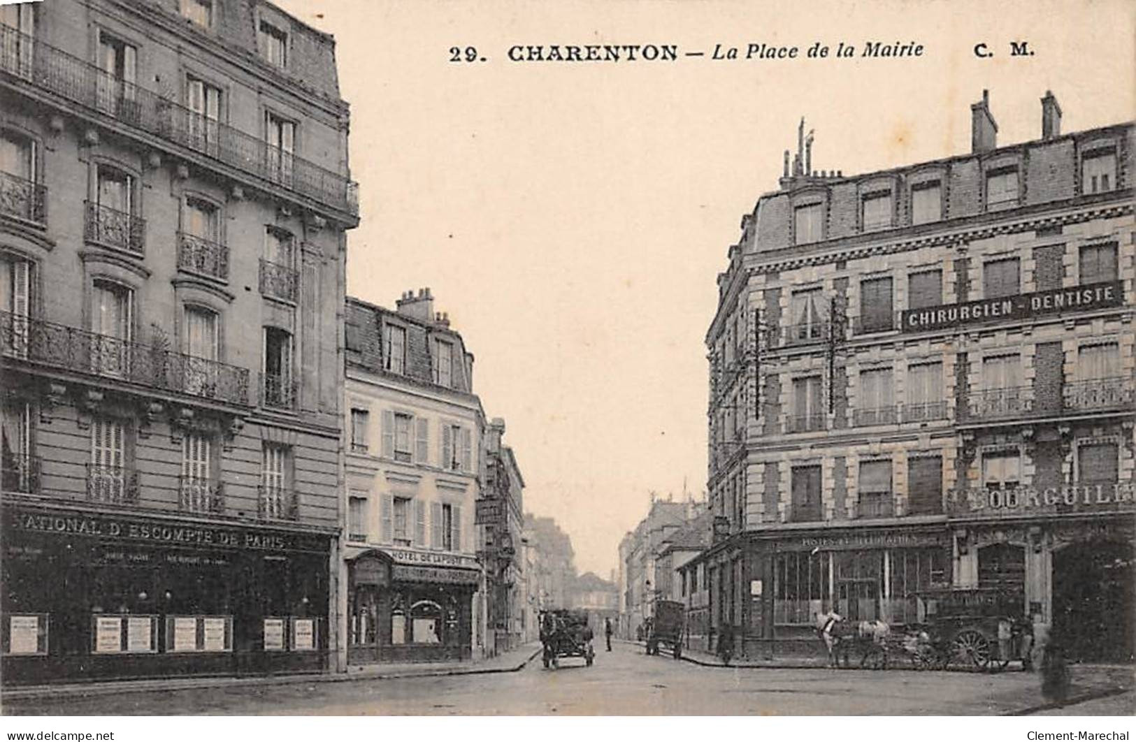 CHARENTON - La Place De La Mairie - Très Bon état - Charenton Le Pont