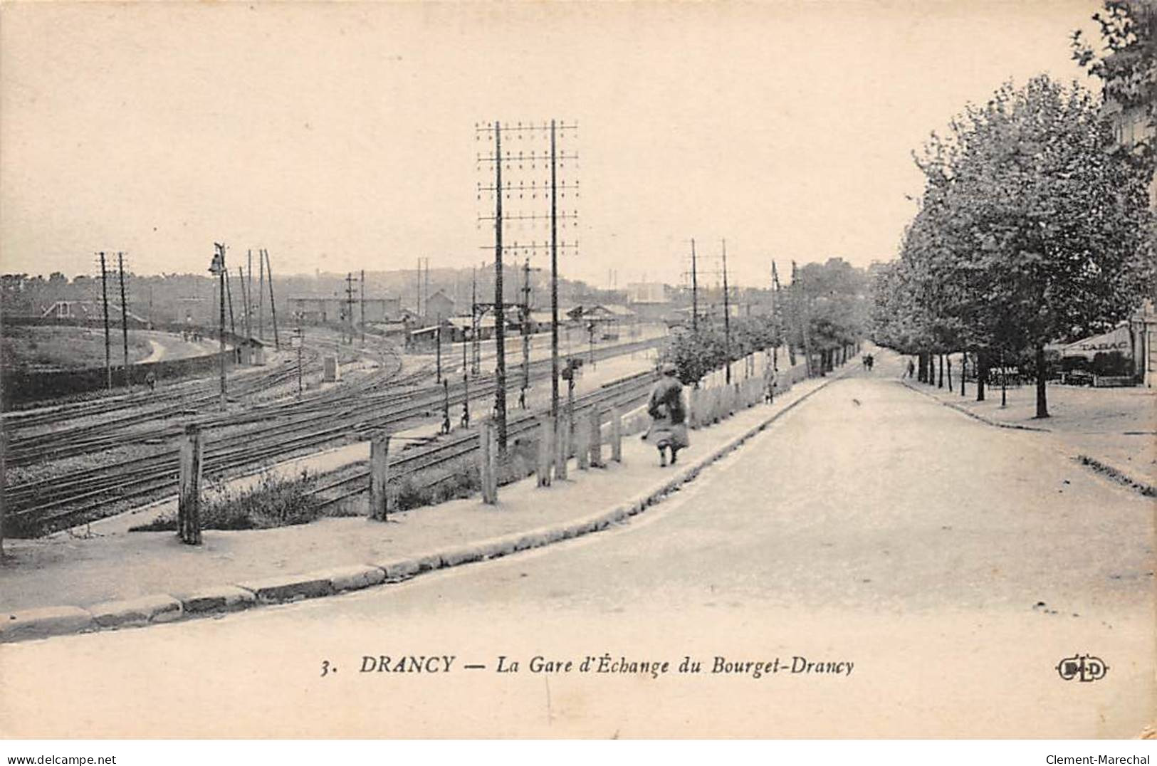 DRANCY - La Gare D'Echange Du Bourget Drancy - Très Bon état - Drancy