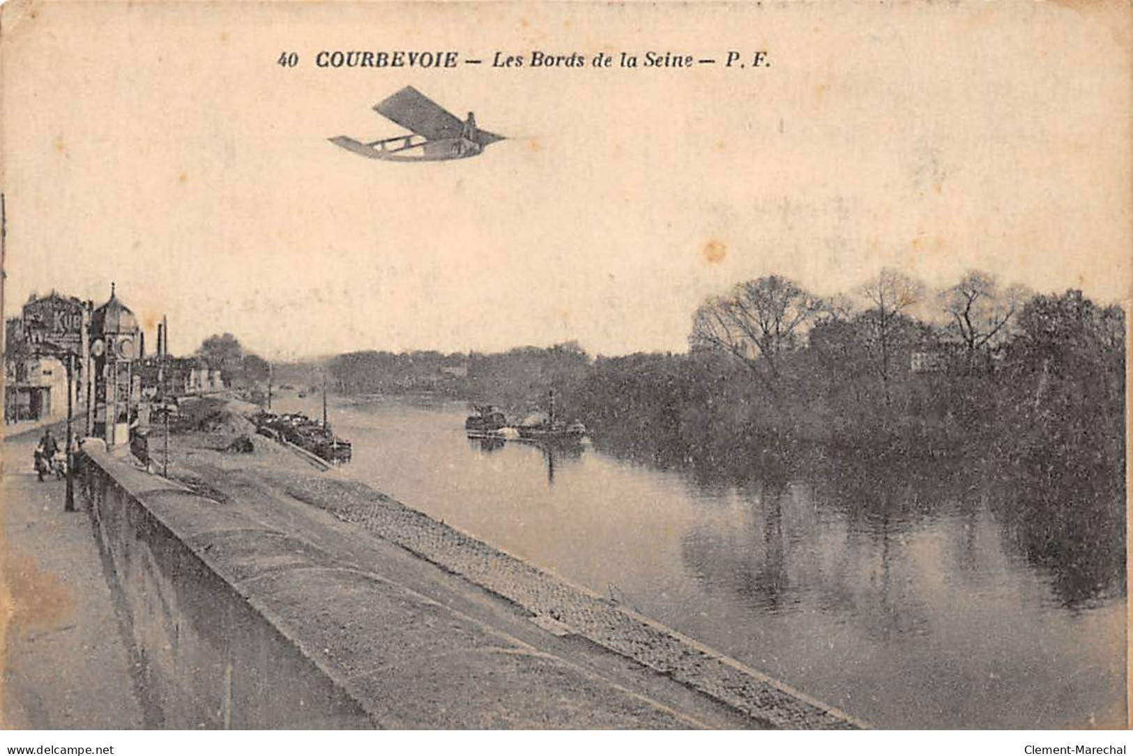 COURBEVOIE - Les Bords De La Seine - Très Bon état - Courbevoie