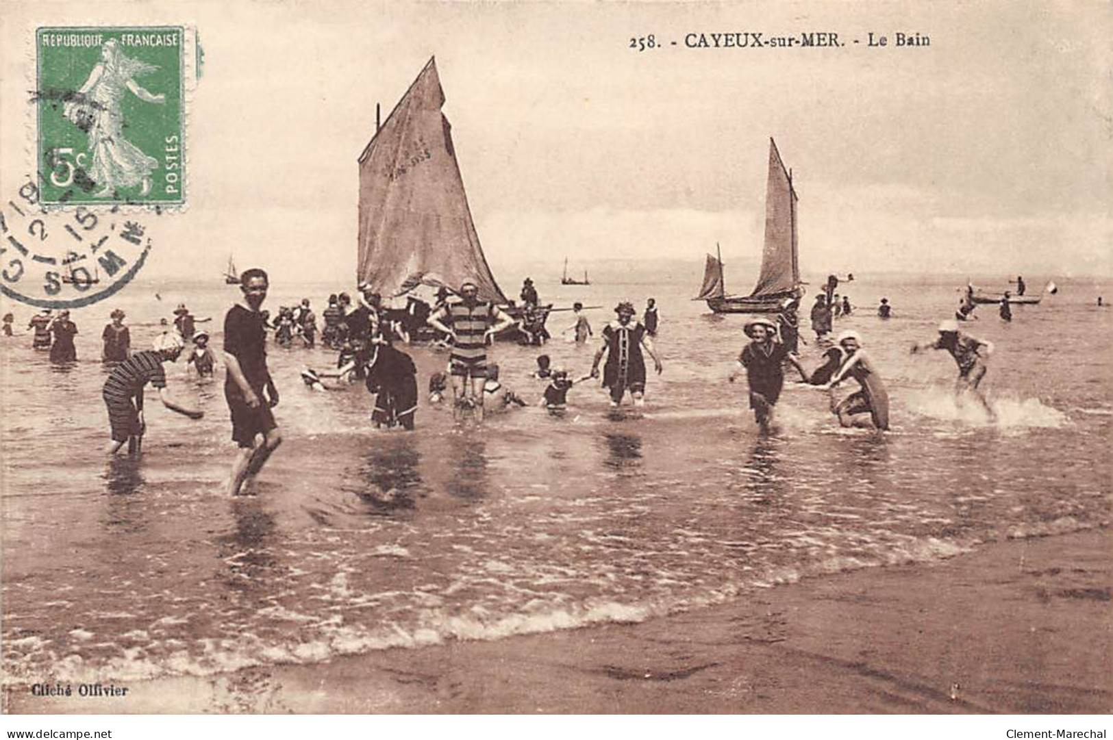 CAYEUX SUR MER - Le Bain - Très Bon état - Cayeux Sur Mer