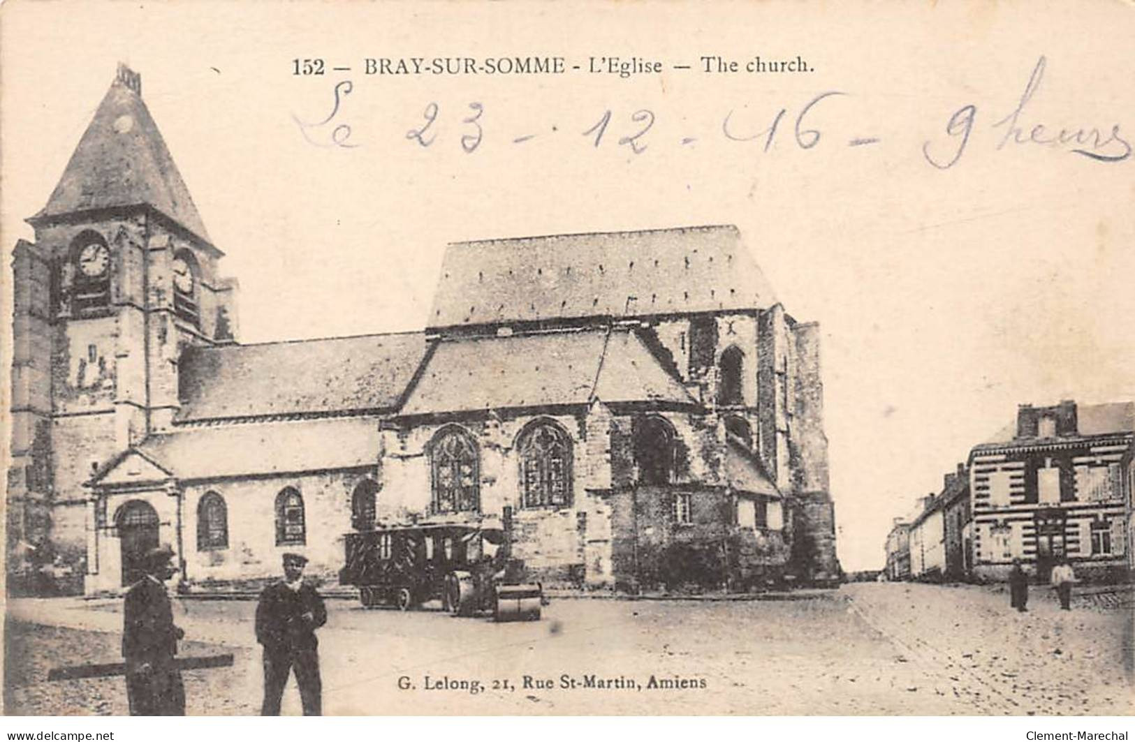 BRAY SUR SOMME - L'Eglise - Très Bon état - Bray Sur Somme