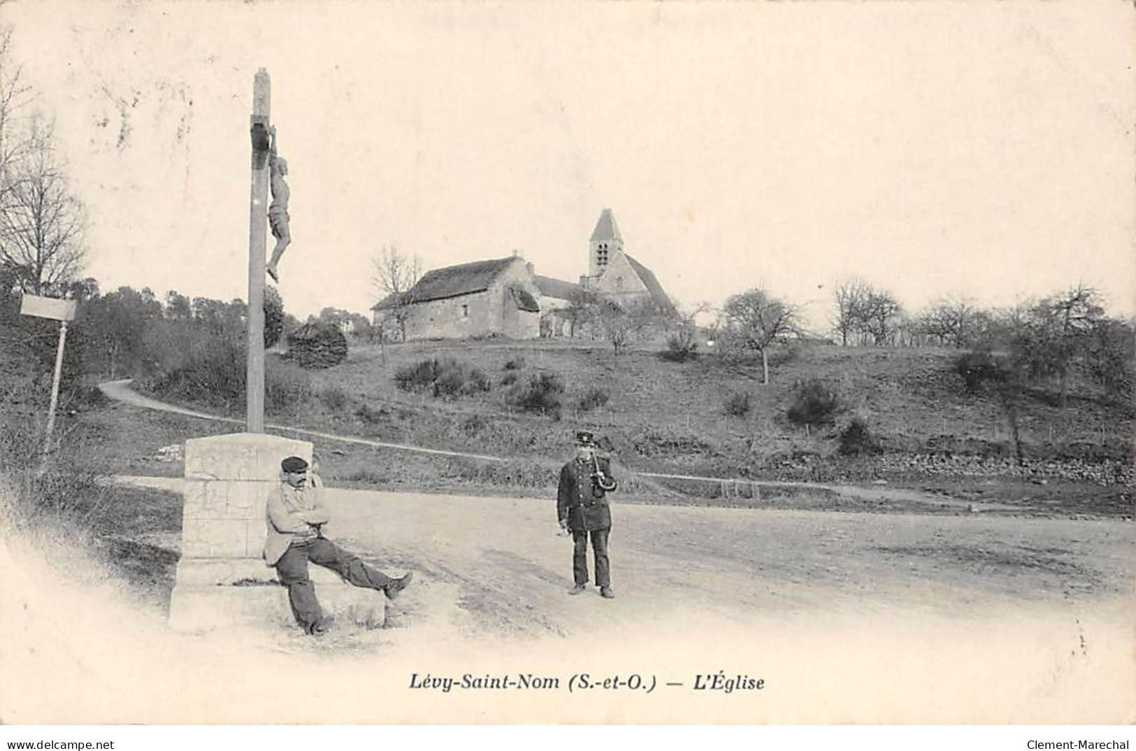 LEVY SAINT NOM - L'Eglise - Très Bon état - Autres & Non Classés