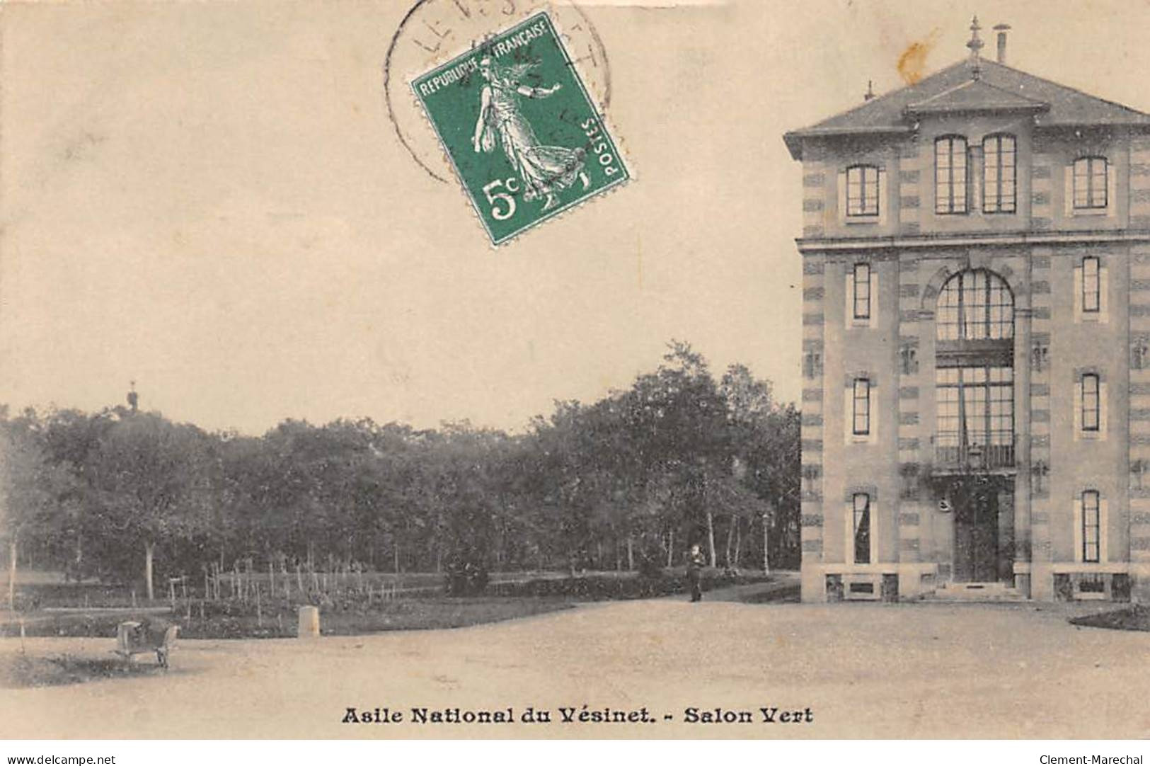 Asile National Du VESINET - Salon Vert - Très Bon état - Le Vésinet