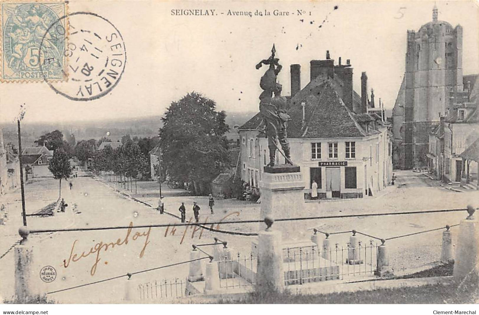 SEIGNELAY - Avenue De La Gare - Très Bon état - Seignelay