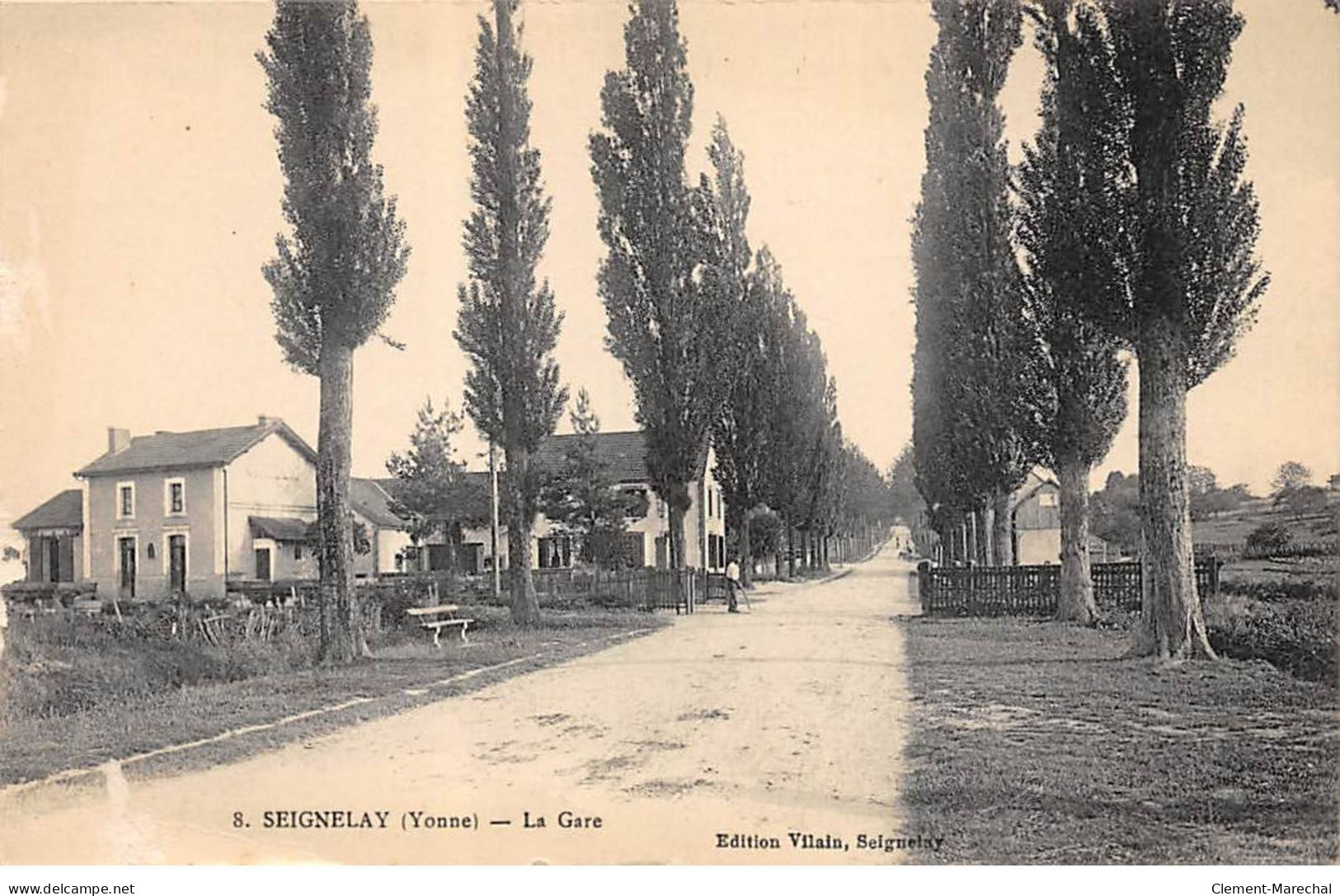 SEIGNELAY - La Gare - Très Bon état - Seignelay