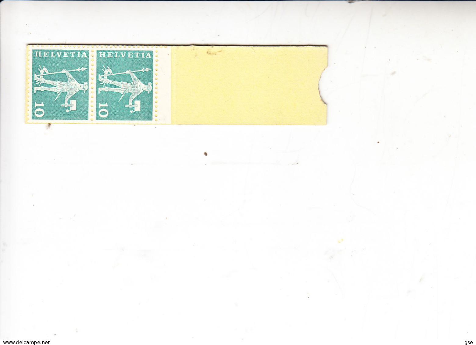 SVIZZERA  1960 - Libretto Con 2 Esemplari - Unused Stamps