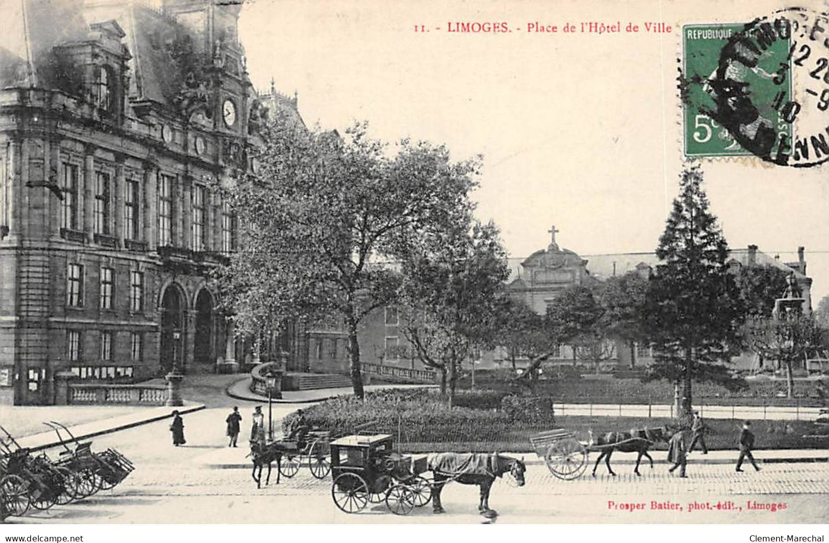 LIMOGES - Place De L'Hôtel De Ville - Très Bon état - Limoges