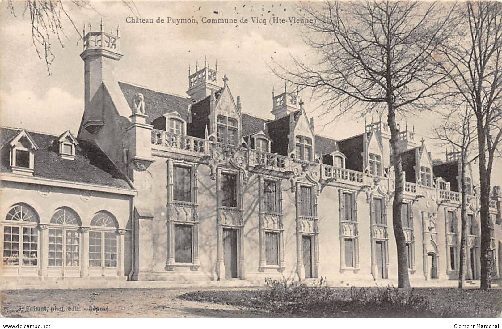 Château De Puymon - Commune De VICQ - Très Bon état - Sonstige & Ohne Zuordnung