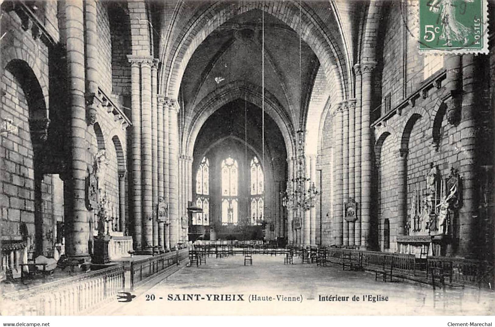 SAINT YRIEIX - Intérieur De L'Eglise - Très Bon état - Saint Yrieix La Perche
