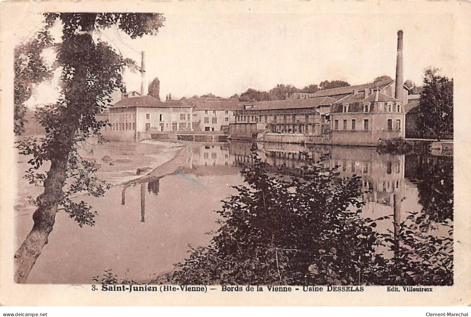 SAINT JUNIEN - Bords De La Vienne - Usine Desselas - état - Saint Junien