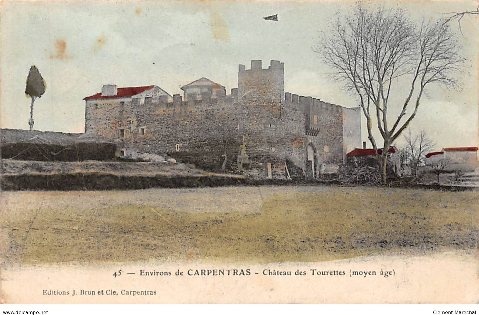 Environs De CARPENTRAS - Château Des Tourettes - Très Bon état - Carpentras