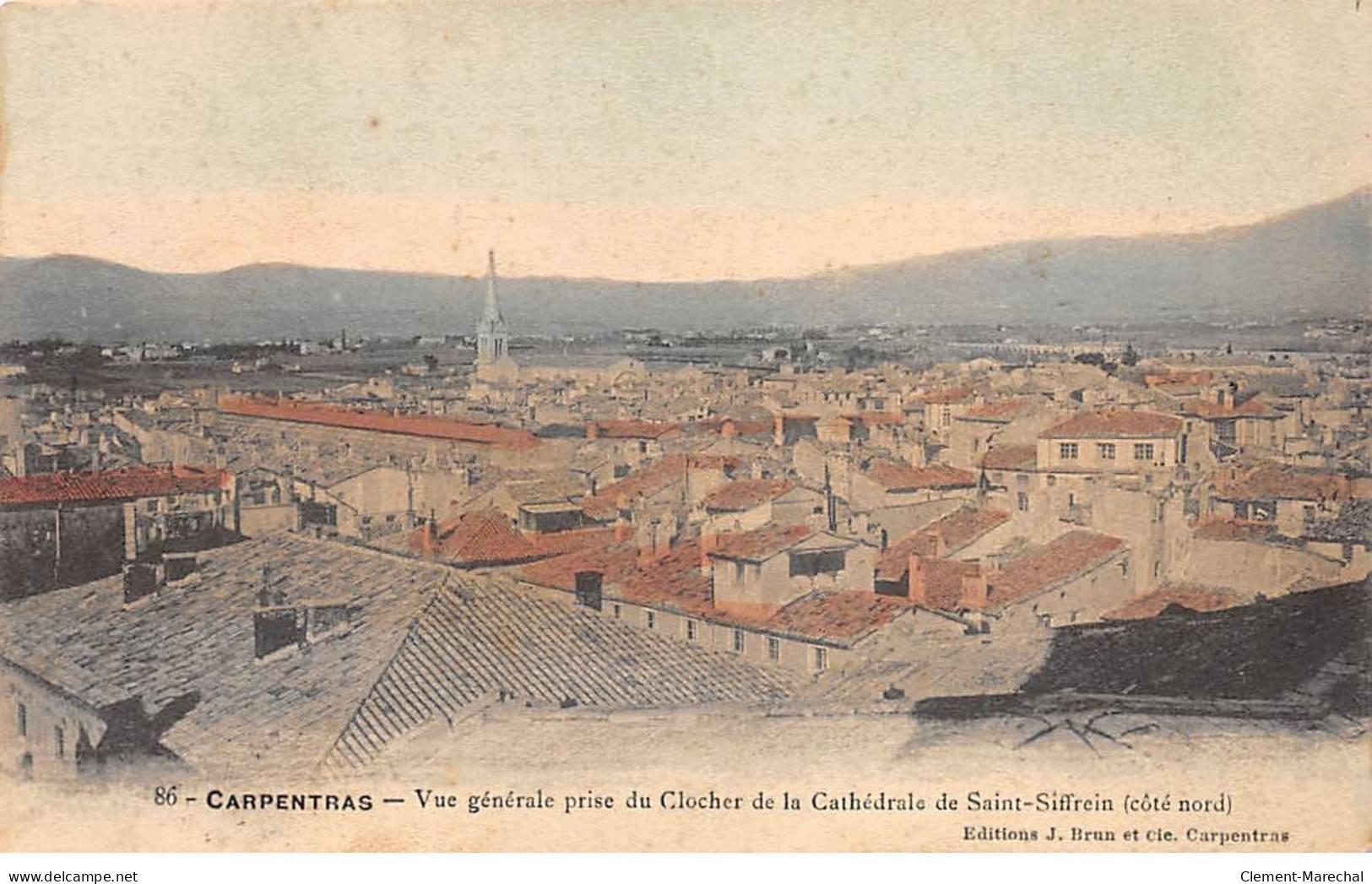CARPENTRAS - Vue Générale Prise Du Clocher De La Cathédrale De Saint Siffrein - Très Bon état - Carpentras