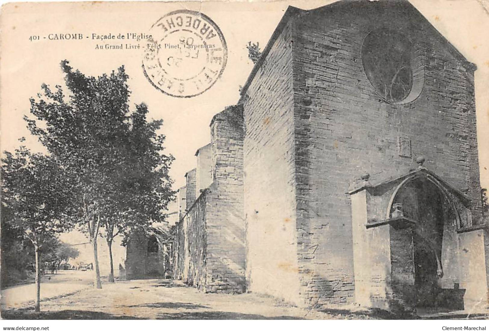 CAROMB - Façade De L'Eglise - état - Sonstige & Ohne Zuordnung