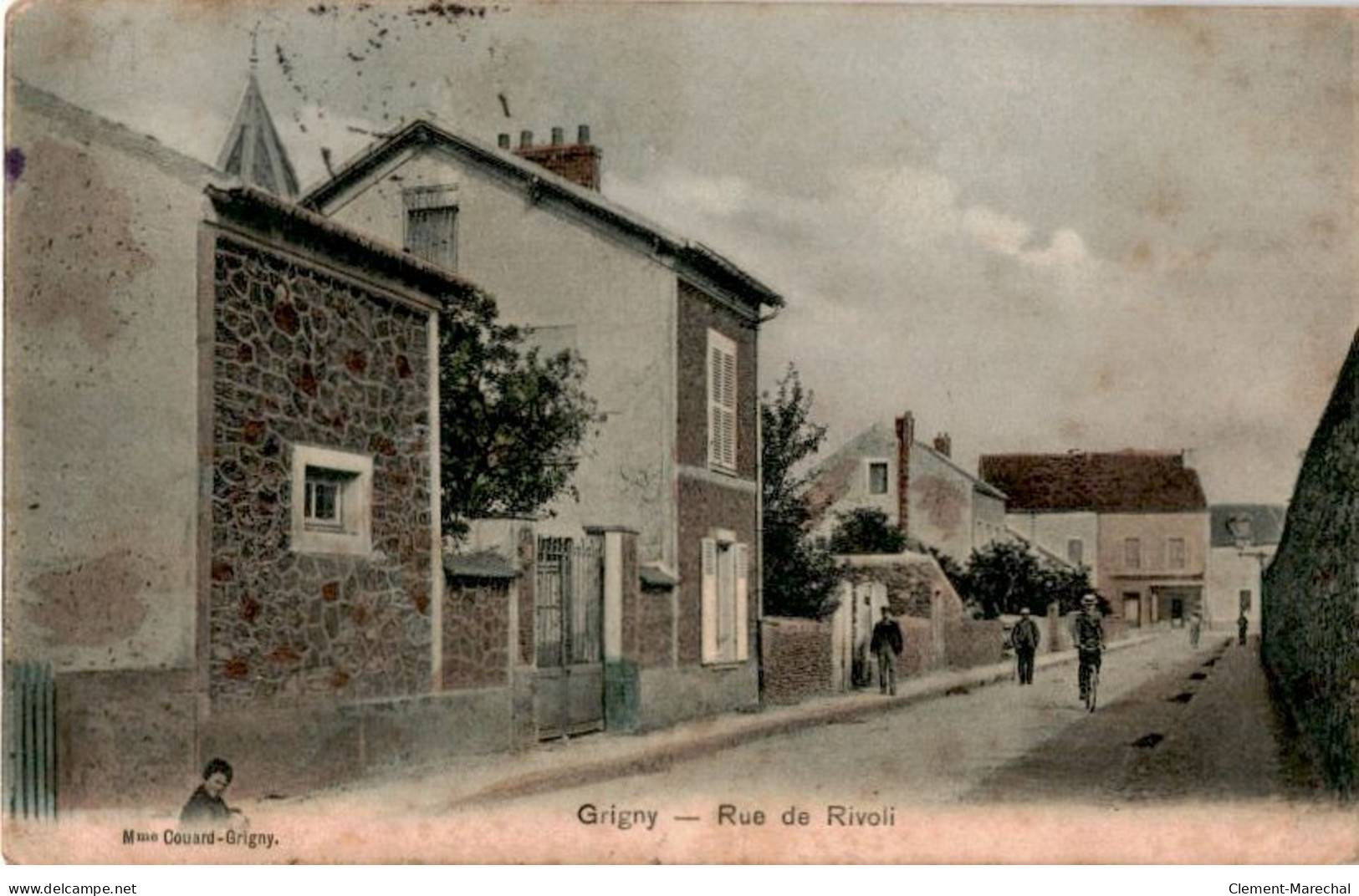 GRIGNY: La Rue De Rivoli - Bon état - Grigny