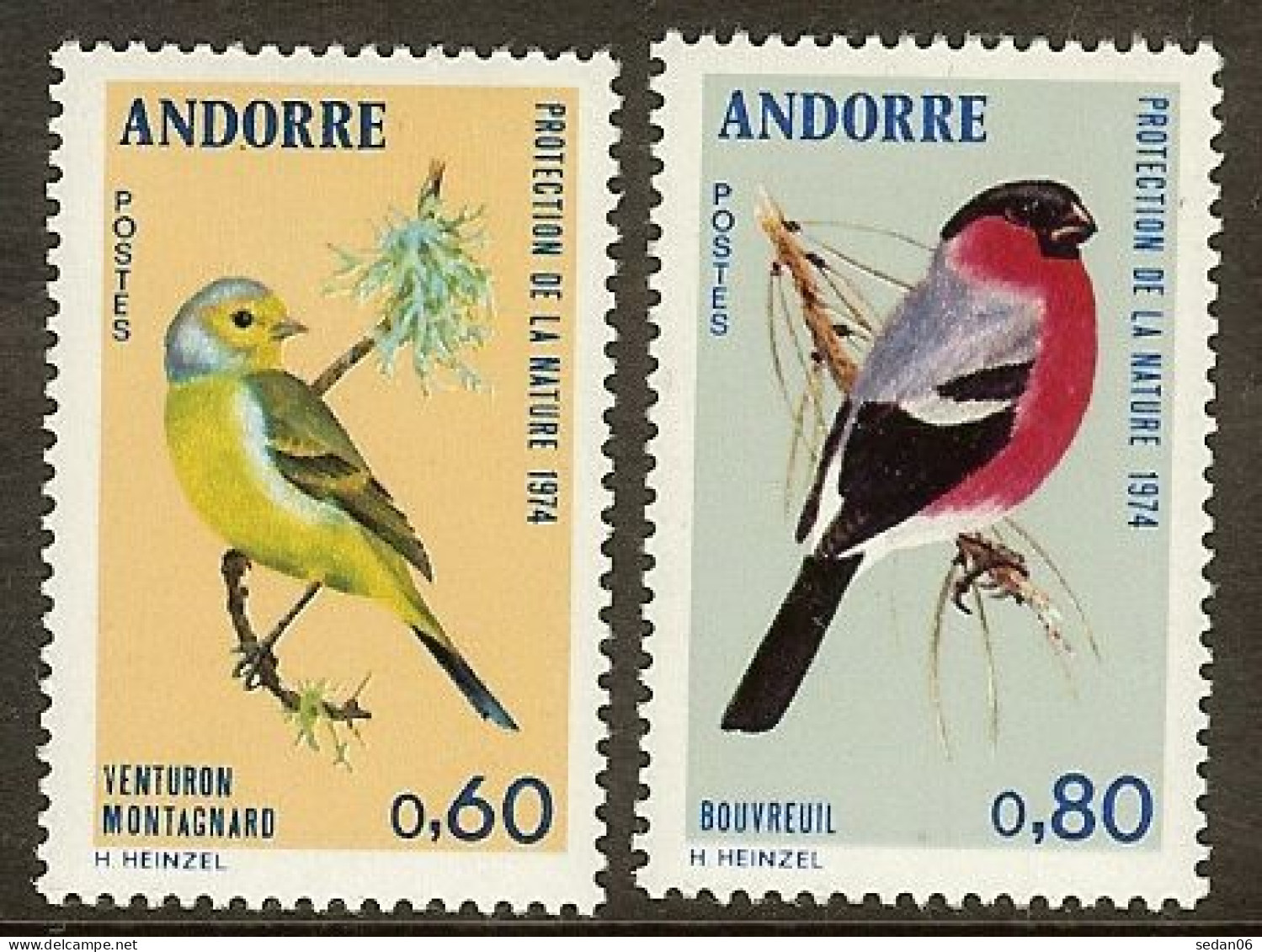 ANDORRE FRANCAIS N°240/241** - Cote 9.00 € - Unused Stamps