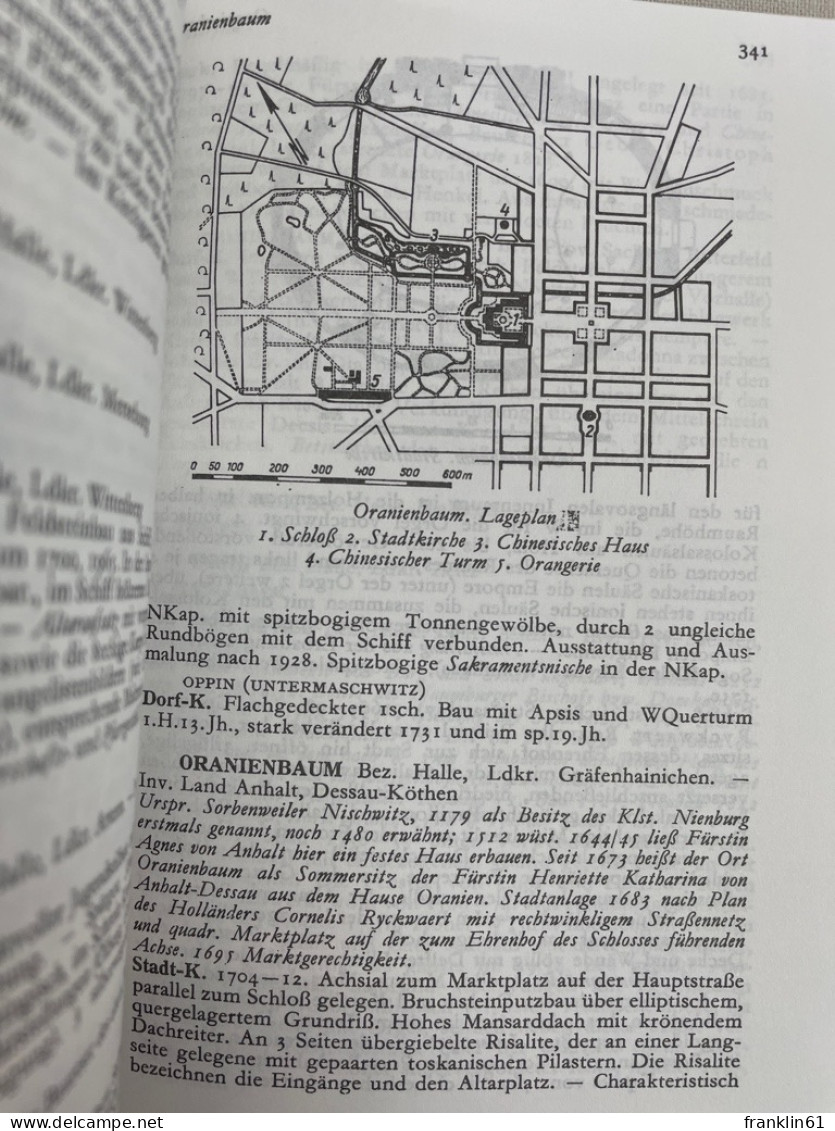 Handbuch Der Deutschen Kunstdenkmäler; Sachsen-Anhalt. - Architecture