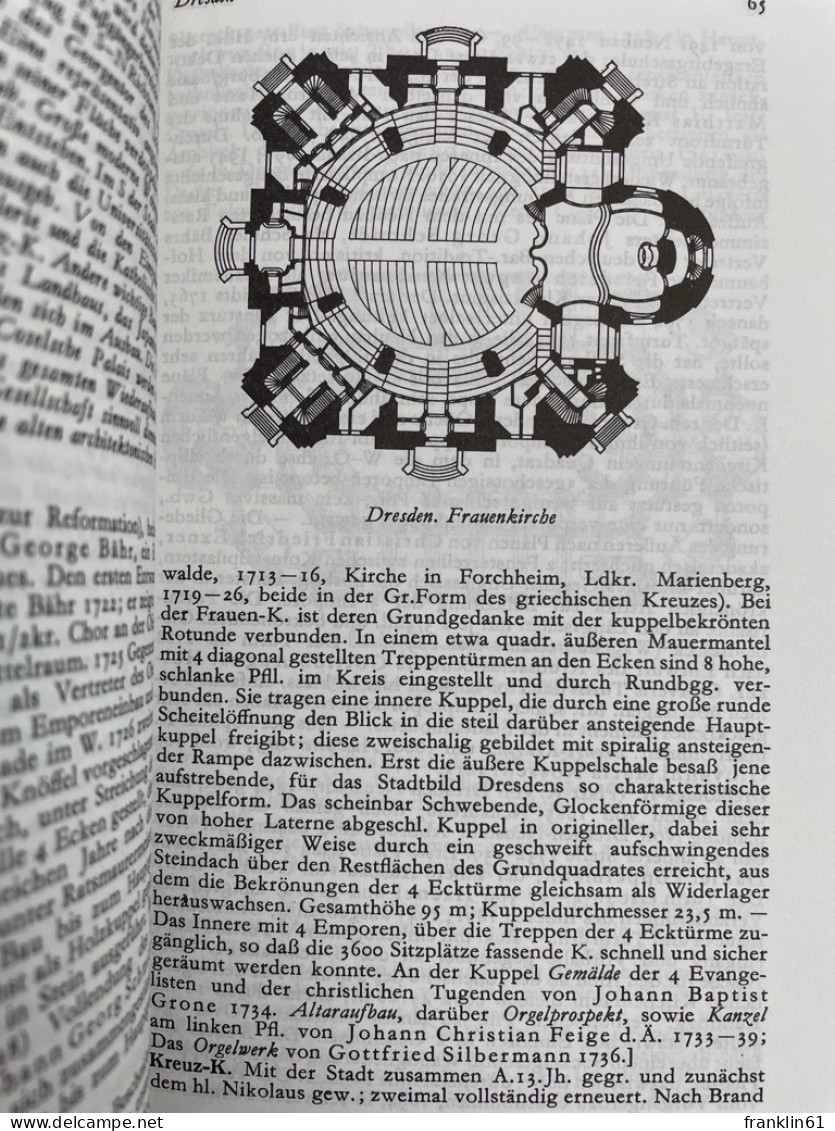 Handbuch der deutschen Kunstdenkmäler;  Sachsen : die Bezirke Dresden, Karl-Marx-Stadt, Leipzig.