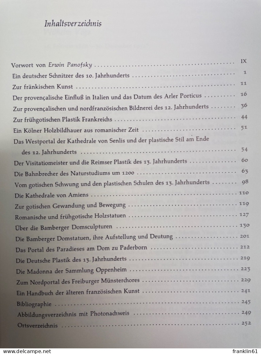 Bildhauer Des Mittelalters : Gesammelte Studien. - Sonstige & Ohne Zuordnung