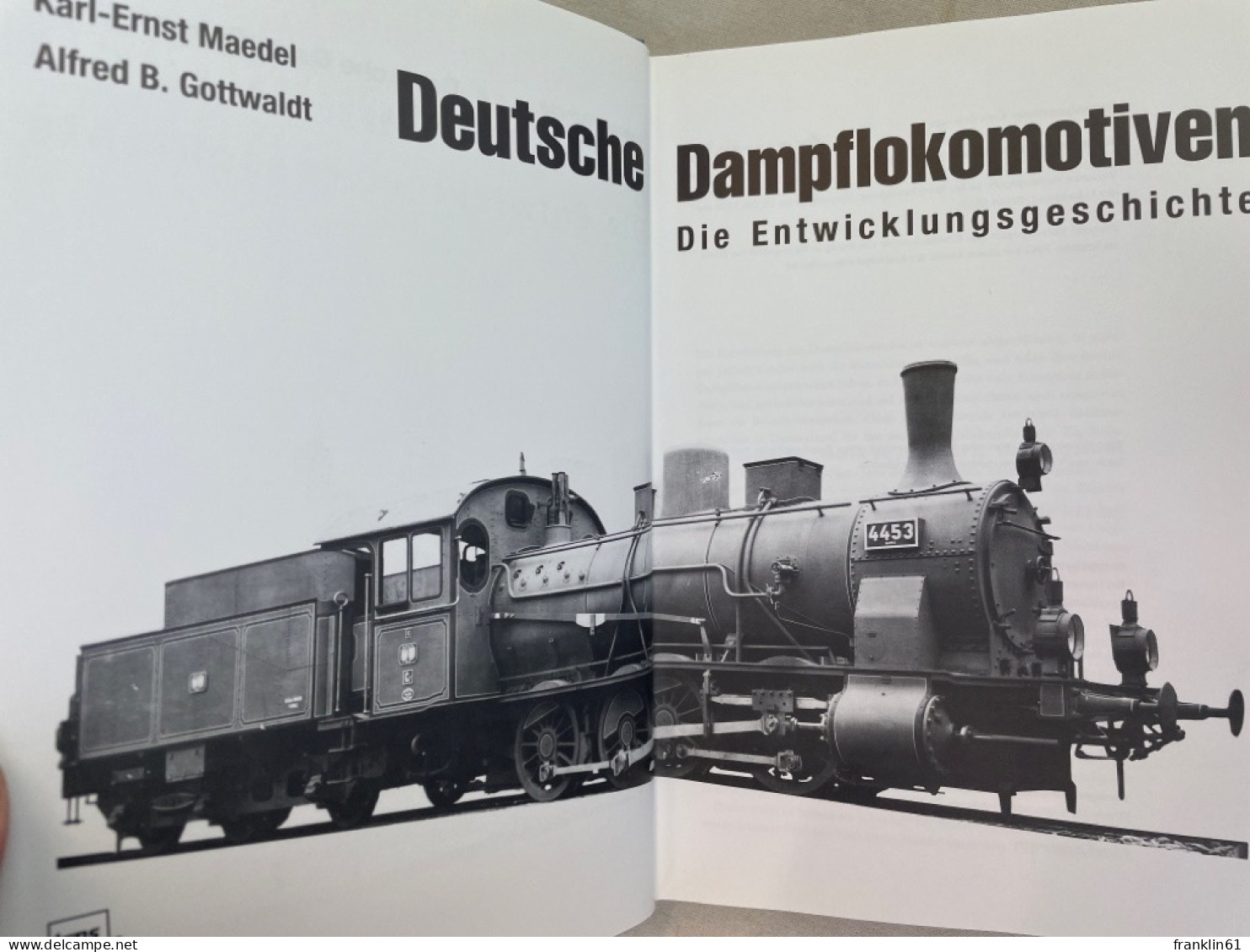 Deutsche Dampflokomotiven : Die Entwicklungsgeschichte. - Transports