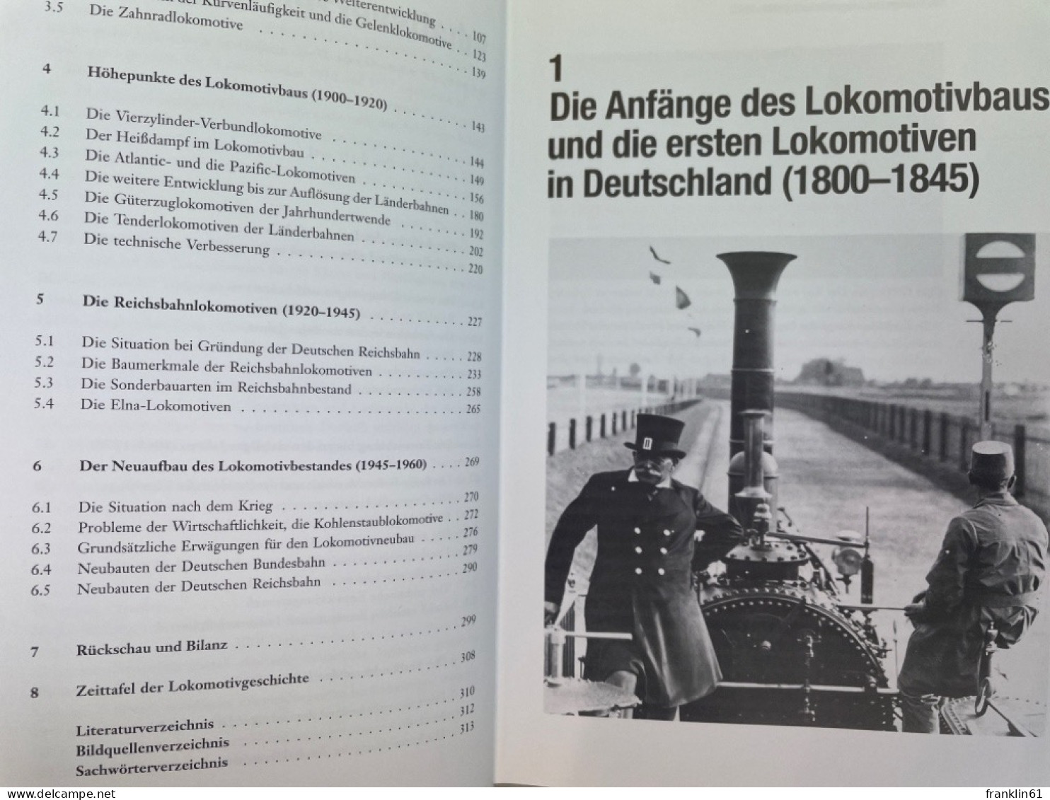 Deutsche Dampflokomotiven : Die Entwicklungsgeschichte. - Verkehr