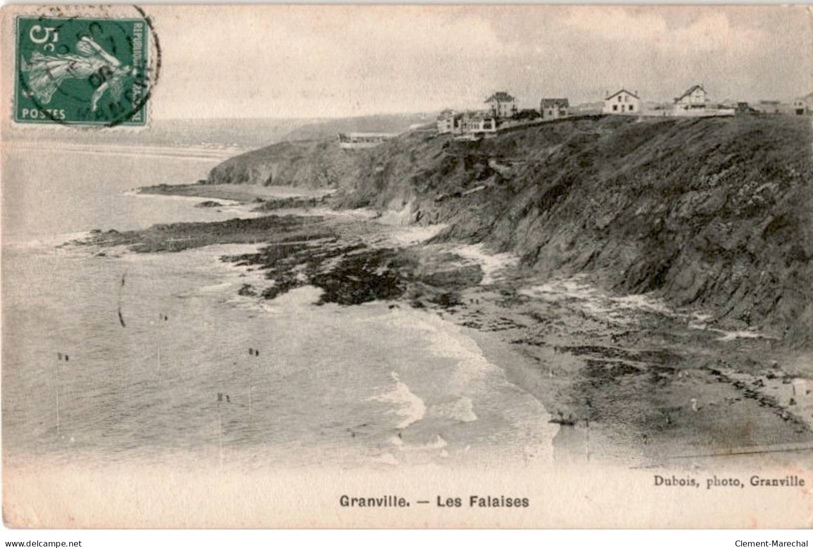 GRANVILLE: Les Falaises - état - Granville