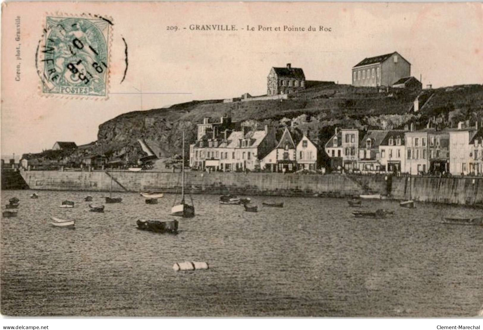 GRANVILLE: Le Port Et Pointe Du Roc - Très Bon état - Granville