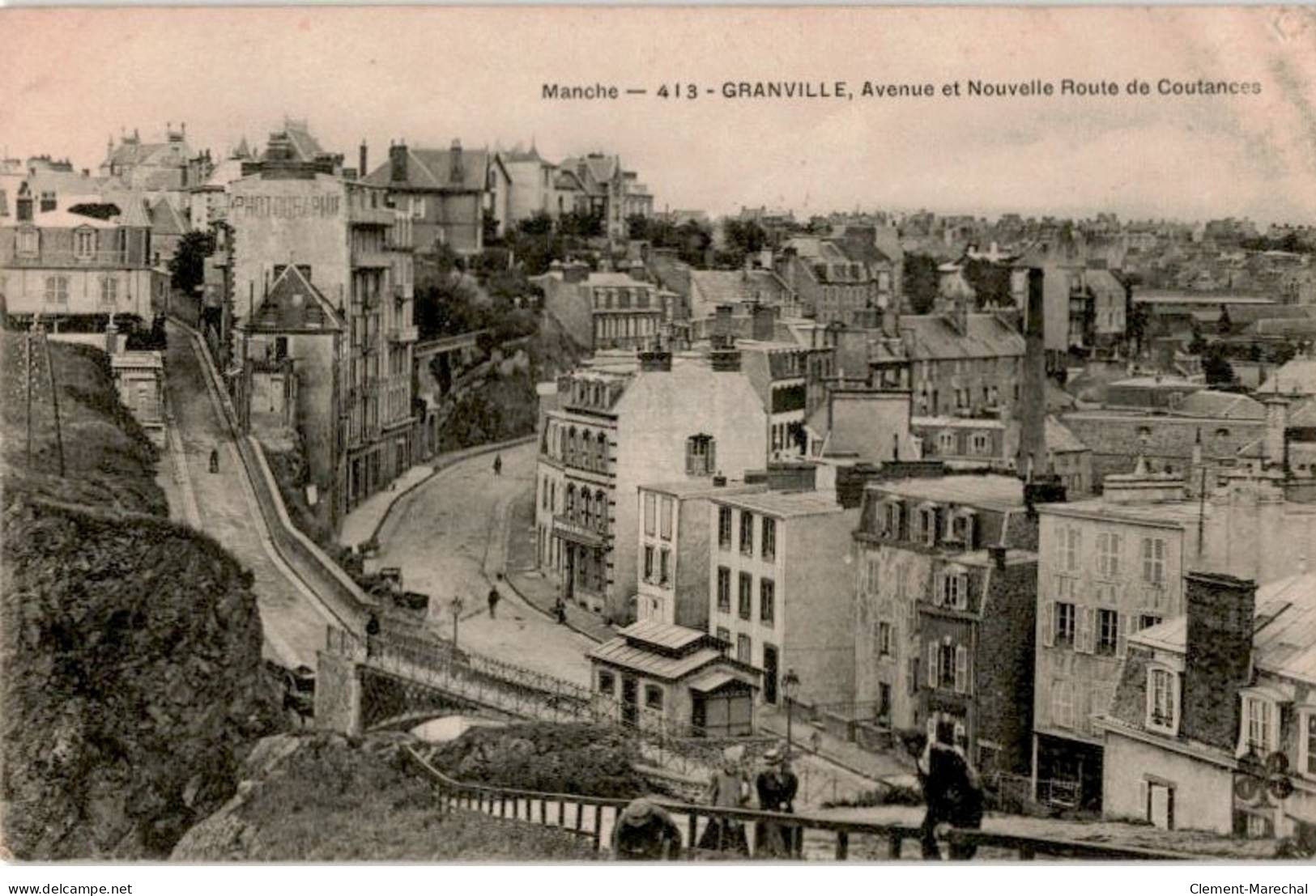 GRANVILLE: Avenue Et Nouvelle Route De Coutances - état - Granville