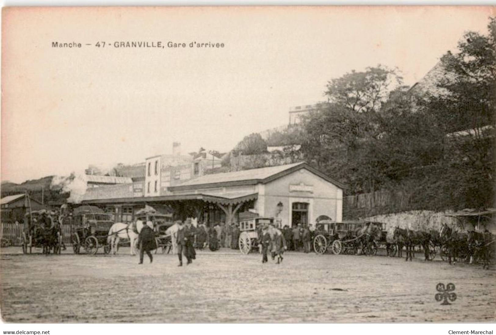 GRANVILLE: Gare D'arrivée - Très Bon état - Granville