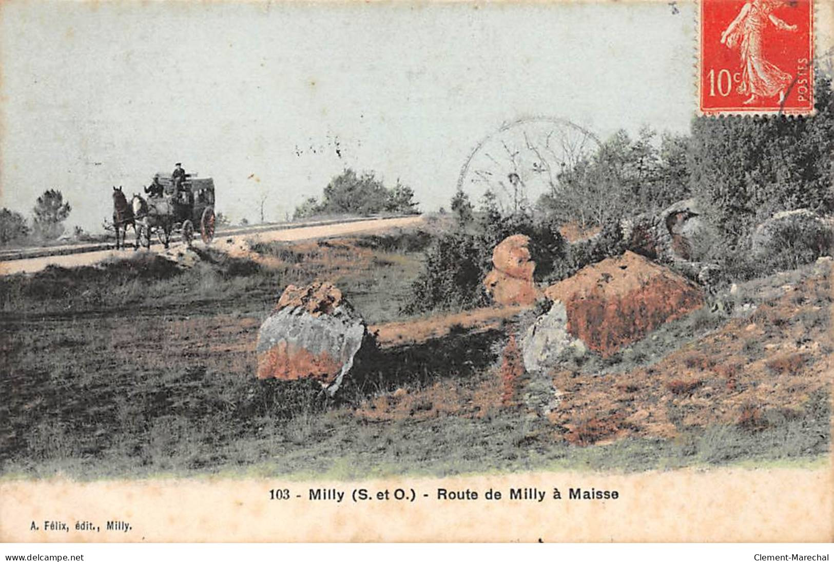 MILLY - Route De Milly à Maisse - Très Bon état - Milly La Foret