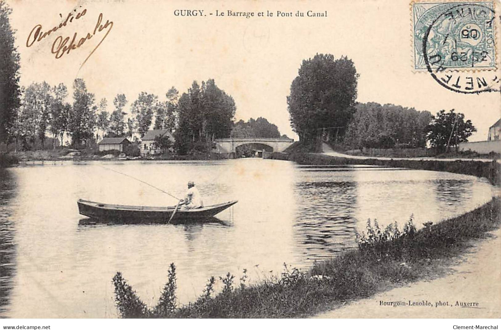 GURGY - Le Barrage Et Le Pont Du Canal - Très Bon état - Gurgy